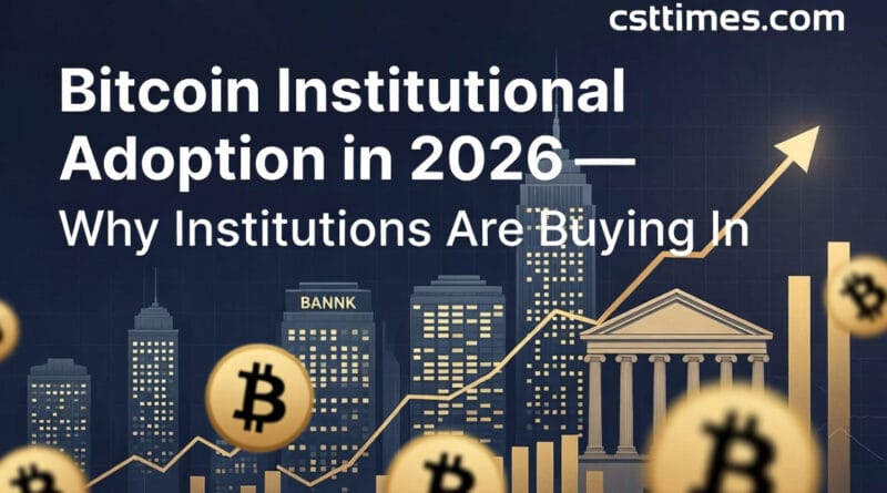 Bitcoin institutional adoption | csttimes.com