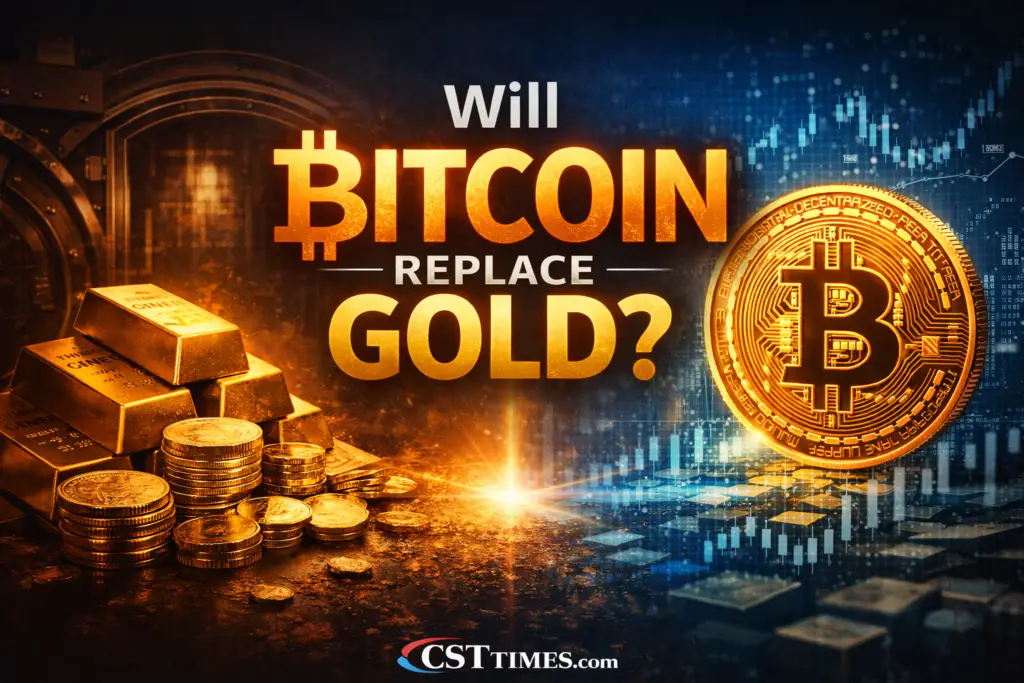 Will Bitcoin replace gold? | csttimes.com