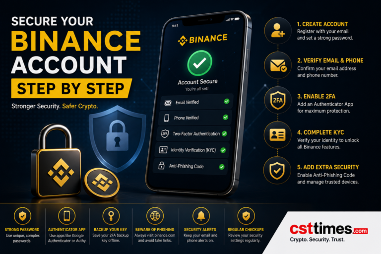 How to Create a 100% Secure Binance Account in 2026 | csttimes.com