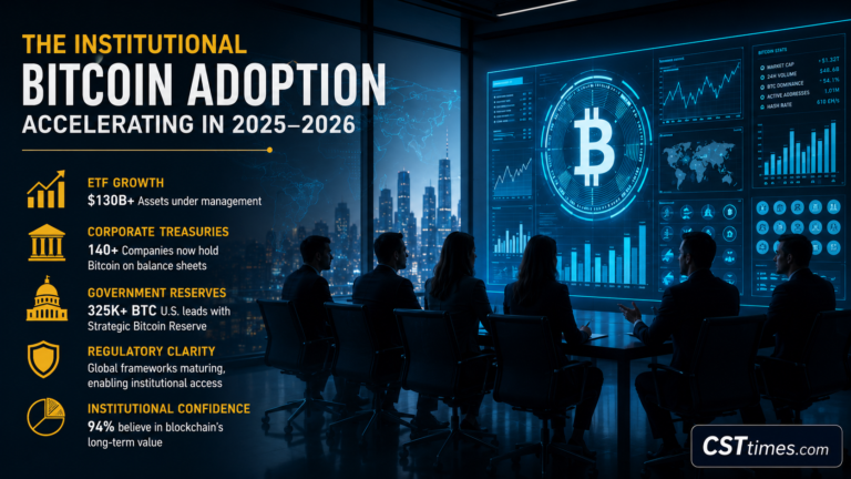 Why Bitcoin Is Gaining Institutional Support Worldwide 2026 | csttimes.com