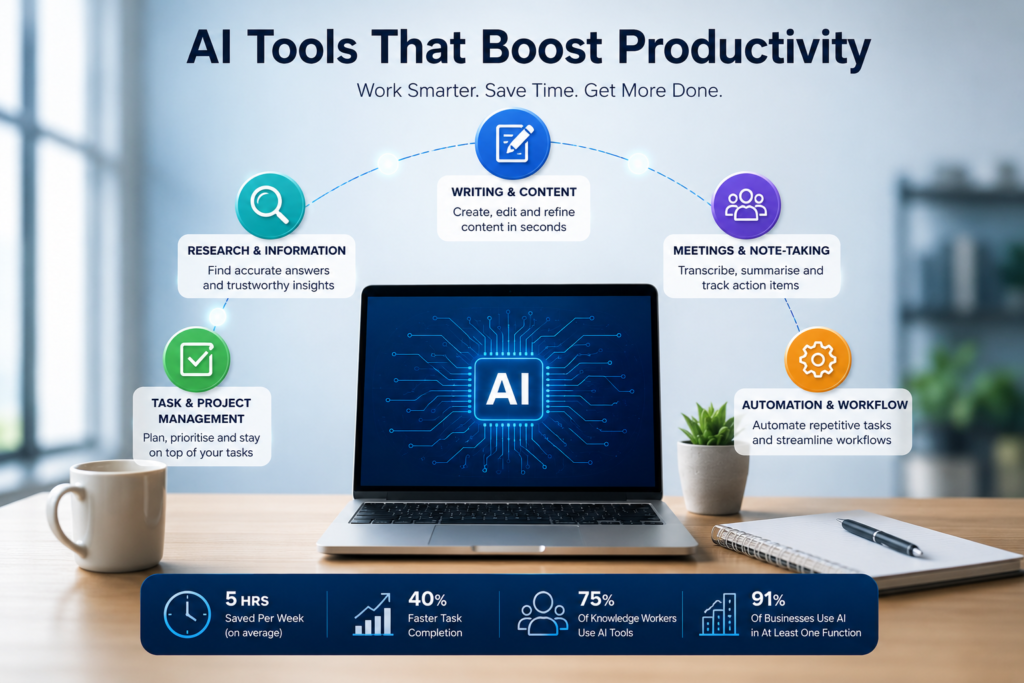 Best AI Tools for Productivity in 2026: | csttimes.com