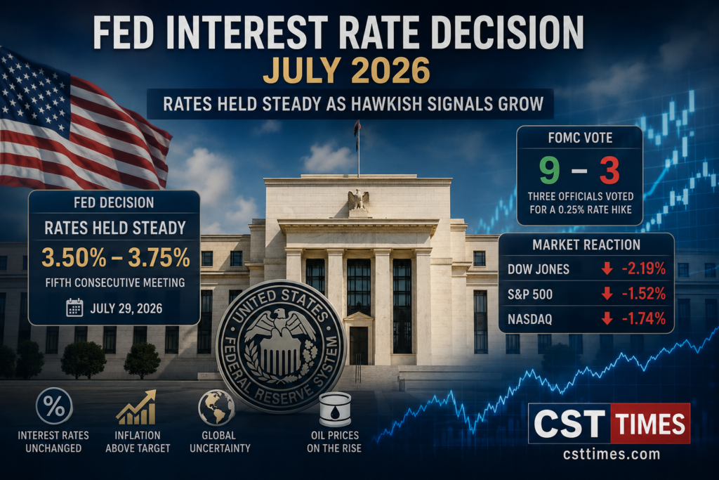 Fed Interest Rate Decision | csttimes.com