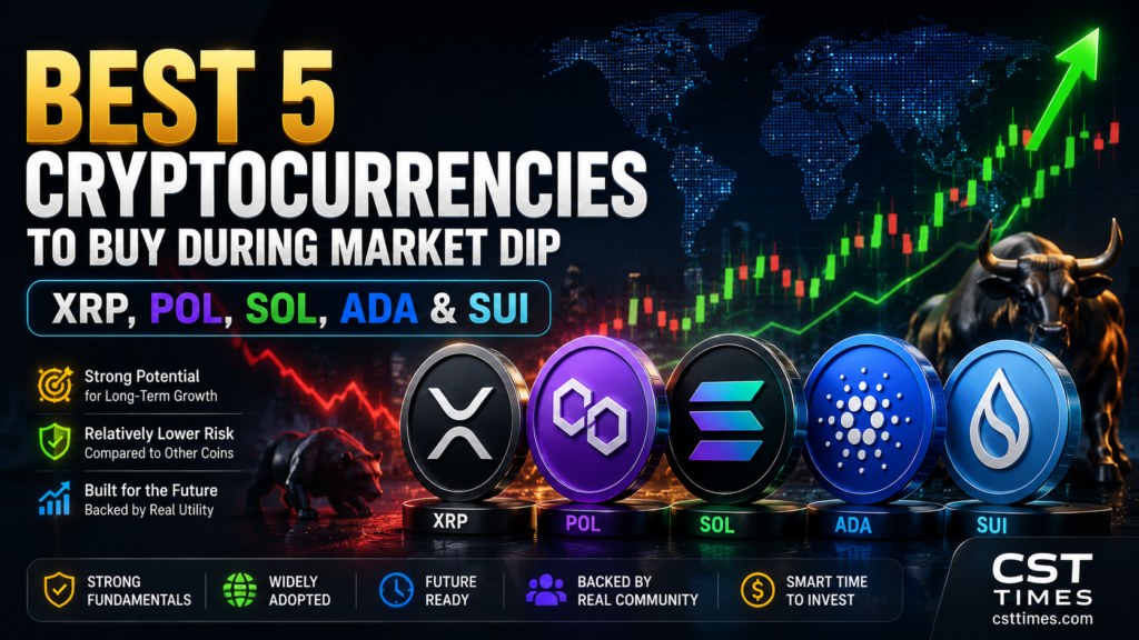 Top 5 Cryptocurrencies | csttimes.com