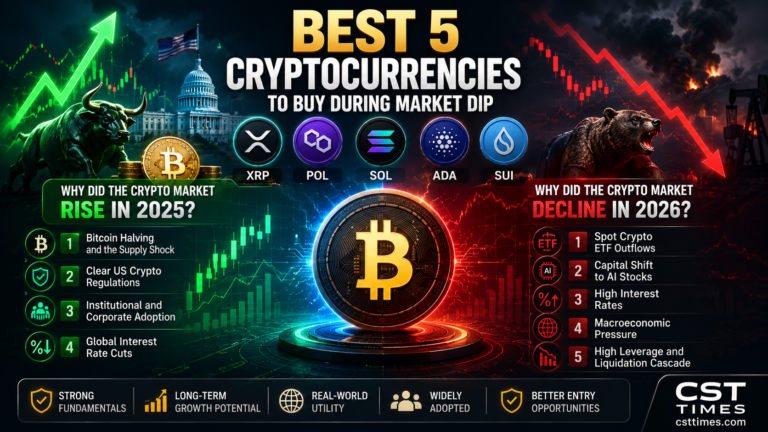Top 5 Cryptocurrencies | csttimes.com