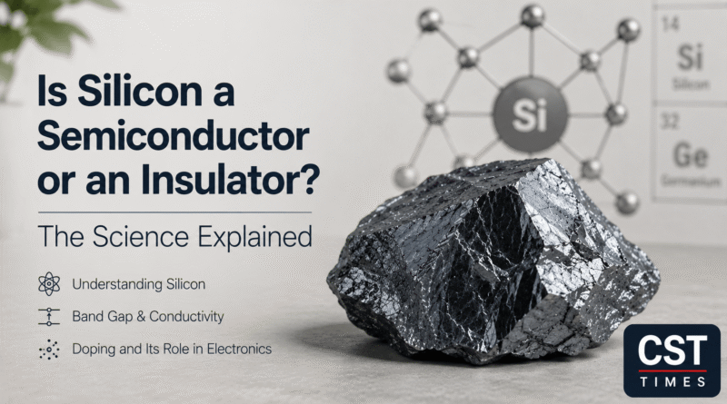Is silicon a semiconductor or an insulator | by CST Times