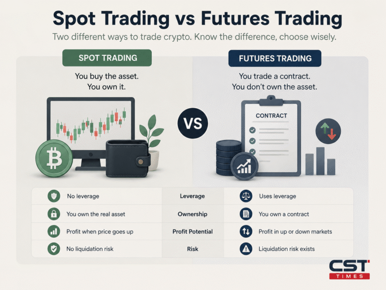 spot trading vs futures trading | by CST Times