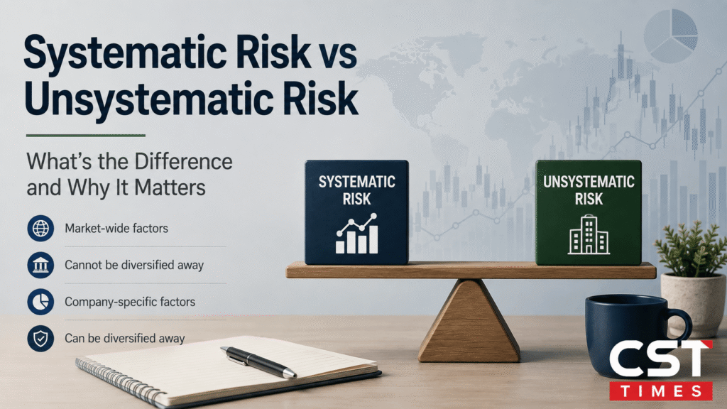 systematic vs unsystematic risk | by CST Times