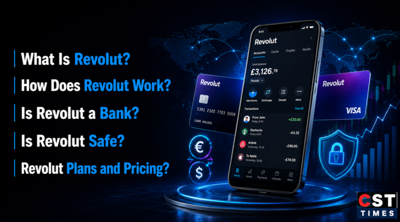 what is Revolut? | How Does Revolut Work? | Is Revolut a Bank? | Is Revolut Safe? | by csttimes.com