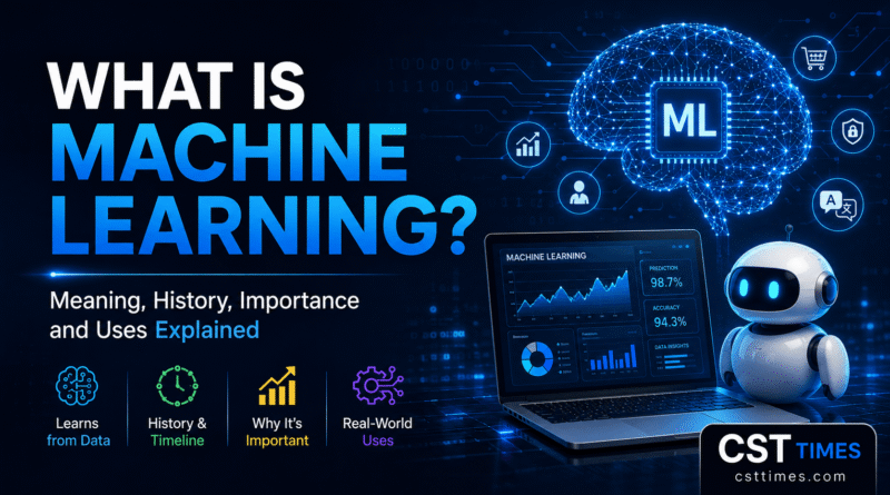 what is machine learning | by csttimes.com