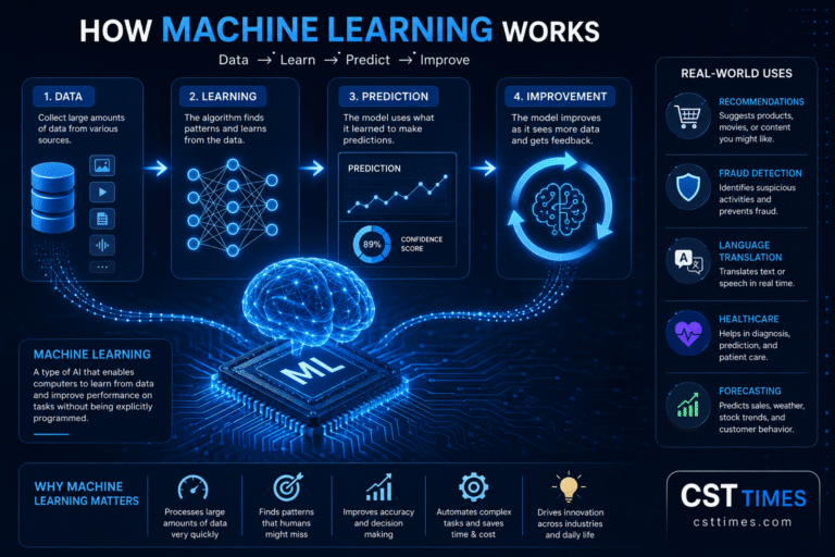what is machine learning | by csttimes.com