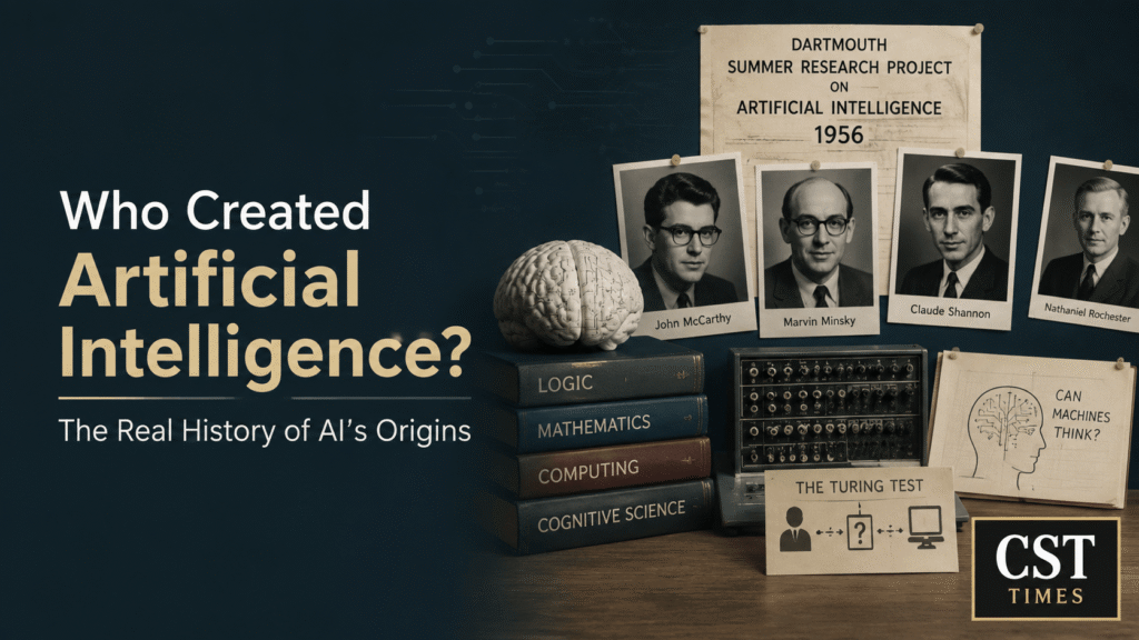 Who created artificial intelligence? by csttimes.com